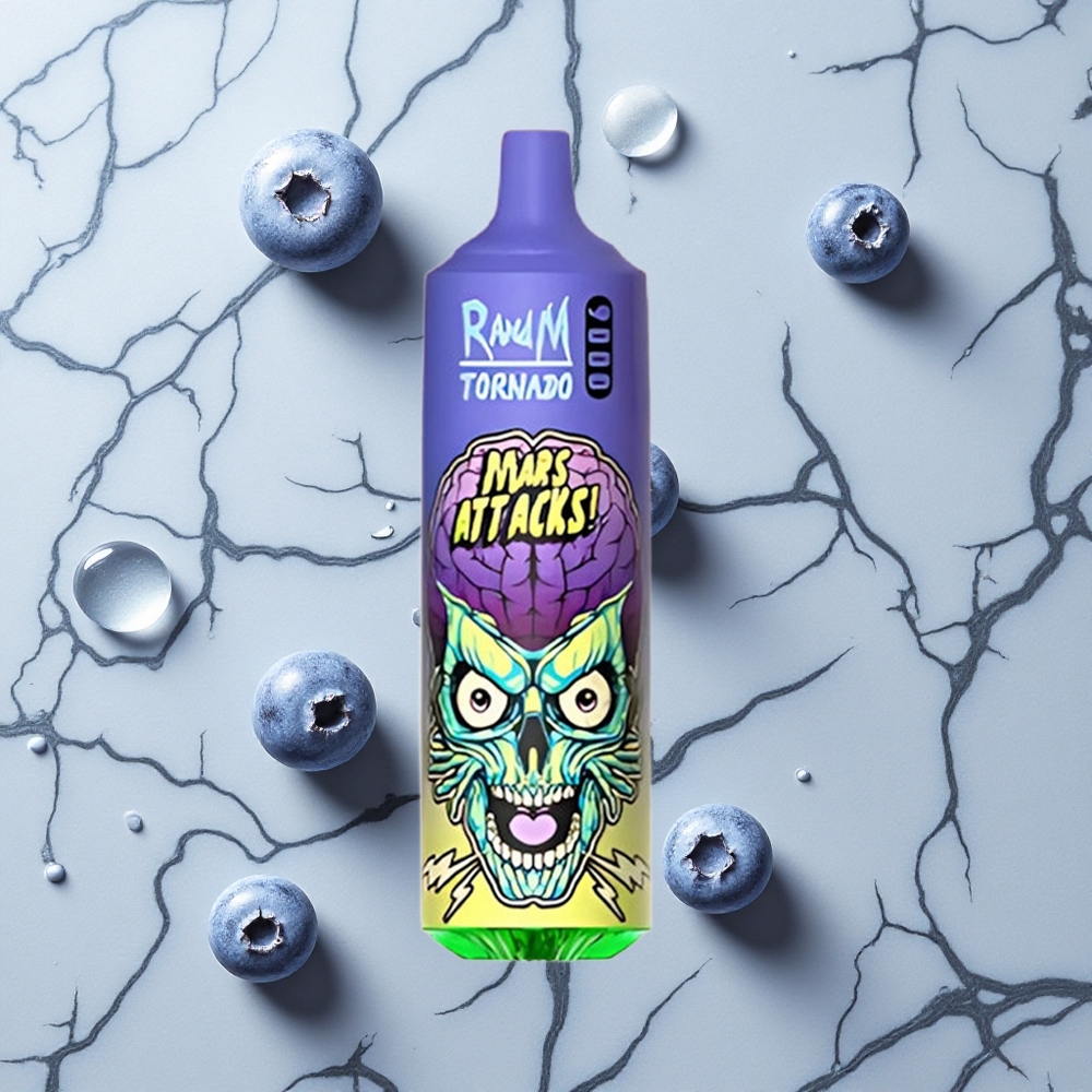 RandM Fumot Tornado 9000 Caladas Vape Desechable Arándano Helado 18 mL vape wholesale España