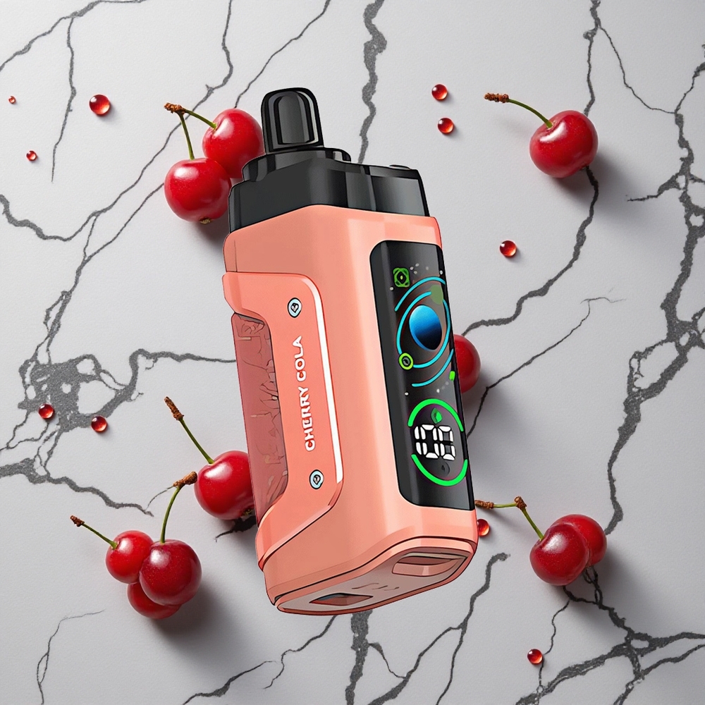 Razz Bar 45000 Caladas Cereza Cola Vape Desechable con Batería Recargable Type-C y Bobina Mesh 1.0 Ohm vape wholesale España