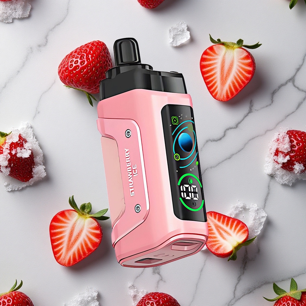 Razz Bar 45000 Caladas Fresa Hielo Vape Desechable Tipo-C Recargable vape wholesale España