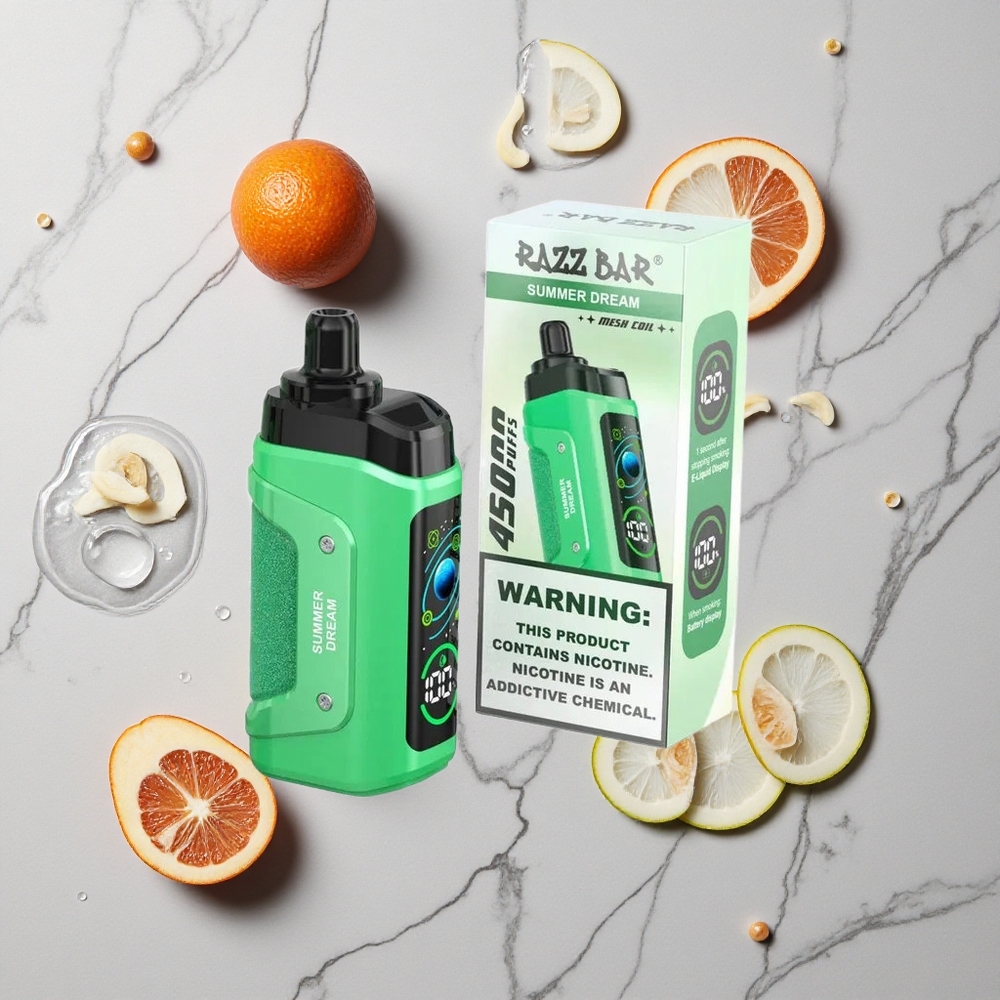Razz Bar 45000 Caladas Summer Dream Sabor Verano Ajustable 20 mg/ml Nicotina vape wholesale España