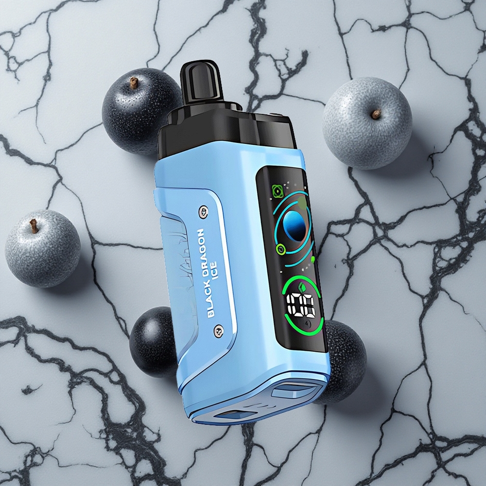 Razz Bar 45000 Caladas Vape Desechable Dragón Negro Hielo Tipo-C Recargable vape wholesale España