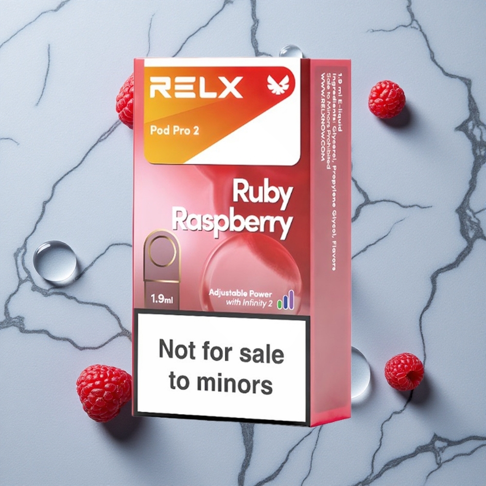 RELX Pod Pro 2 600 Caladas Frambuesa Azul 1.9ml 3 modos de voltaje vape wholesale España