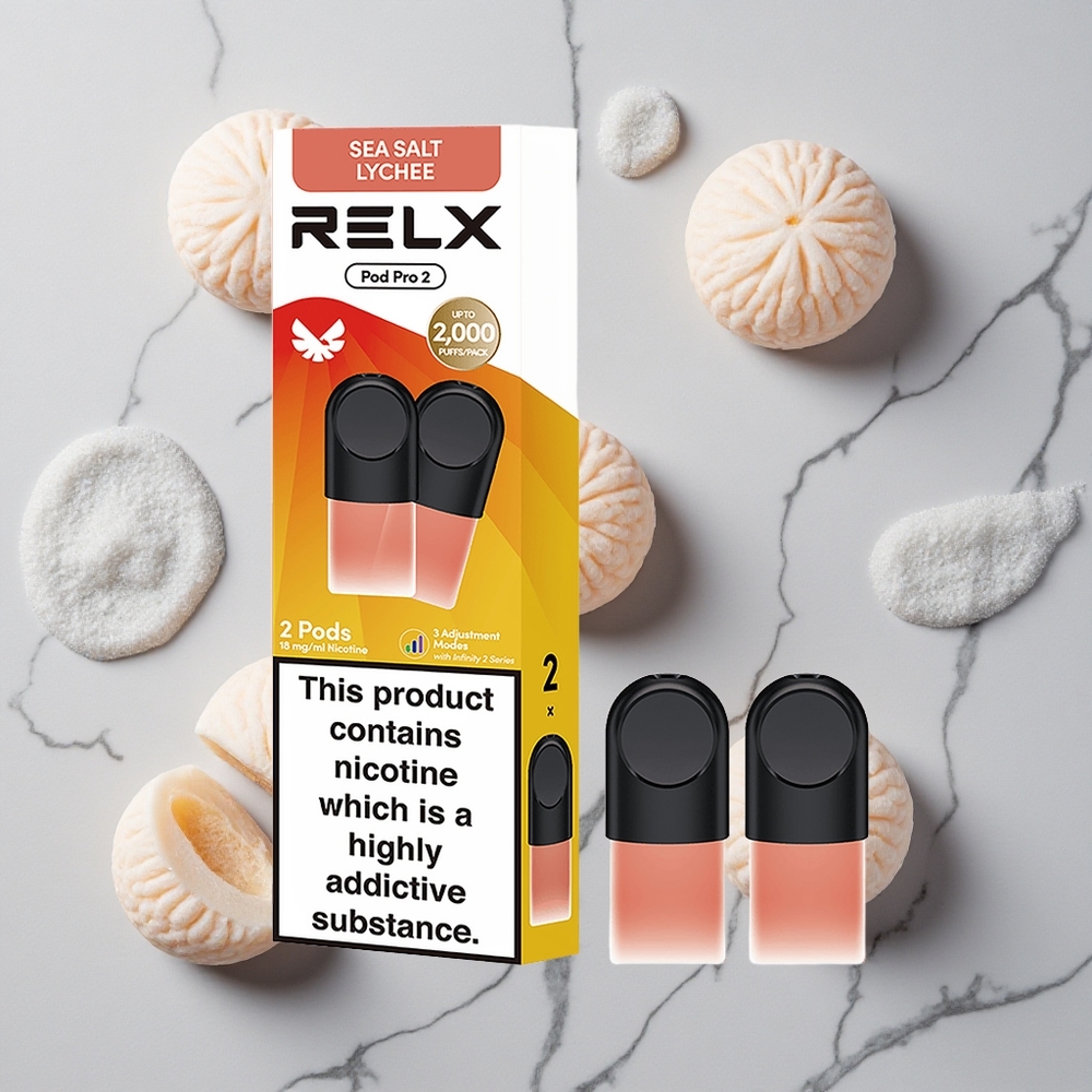 RELX Pod Pro 2 600 Caladas Maracuyá Salado vape wholesale España