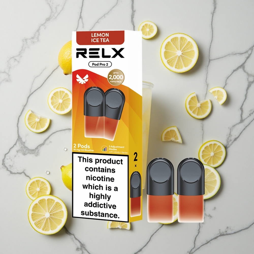 RELX Pod Pro 2 600 Caladas Té-Limón Helado 1.9ml vape wholesale España
