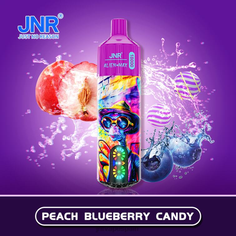JNR ALIEN máximo caramelo de durazno y arándanos 4ZTJF38 JNR vape nicotine
