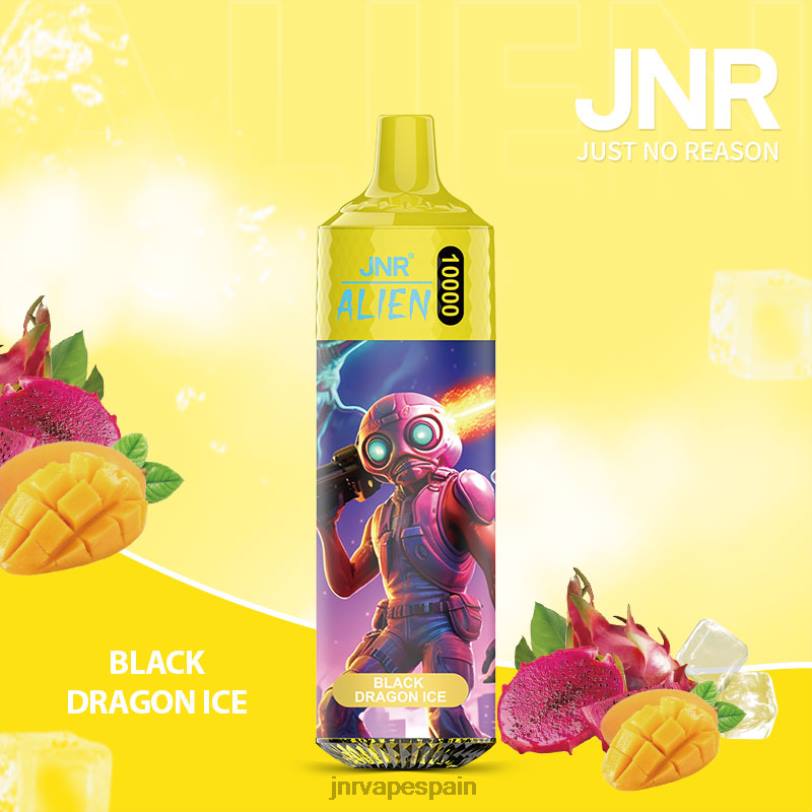 JNR vape review- Z802139 extraterrestre junior hielo del dragón negro