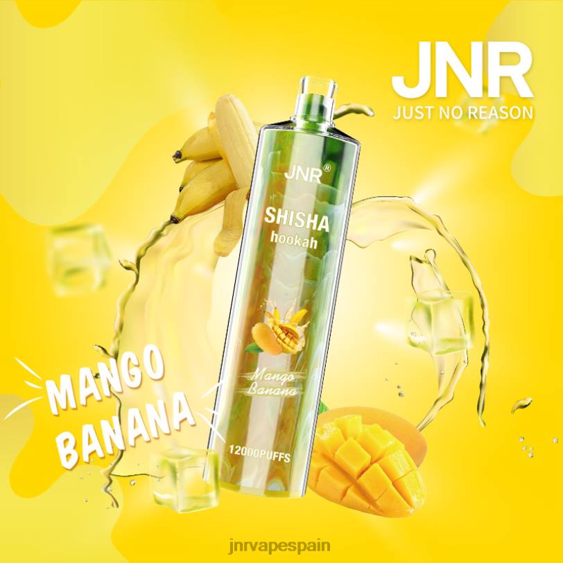 JNR vape nicotine content- Z802165 shisha jnr plátano mango