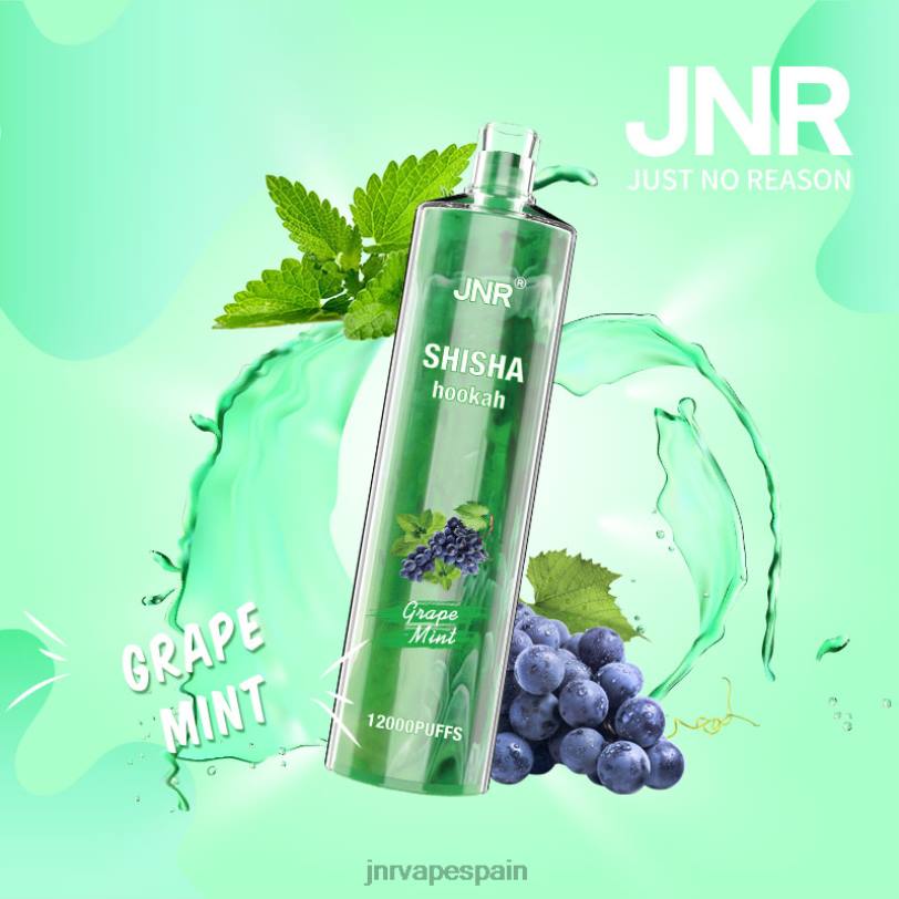 JNR vapes website- Z802171 shisha jnr menta de uva
