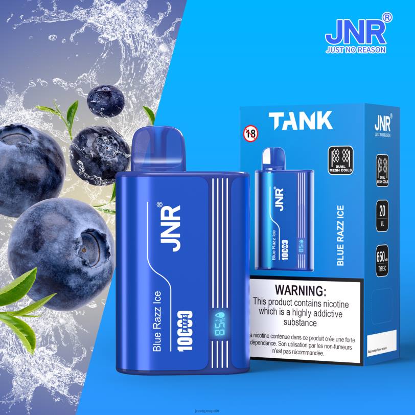 JNR vape- Z8026 tanque jnr hielo azul