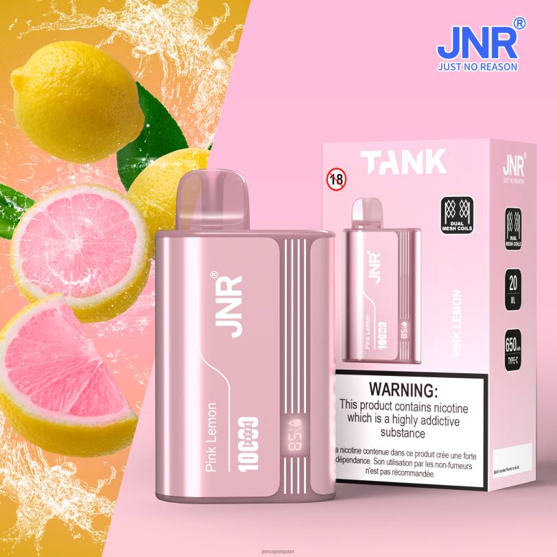JNR vape spain- Z80232 tanque jnr limon rosa